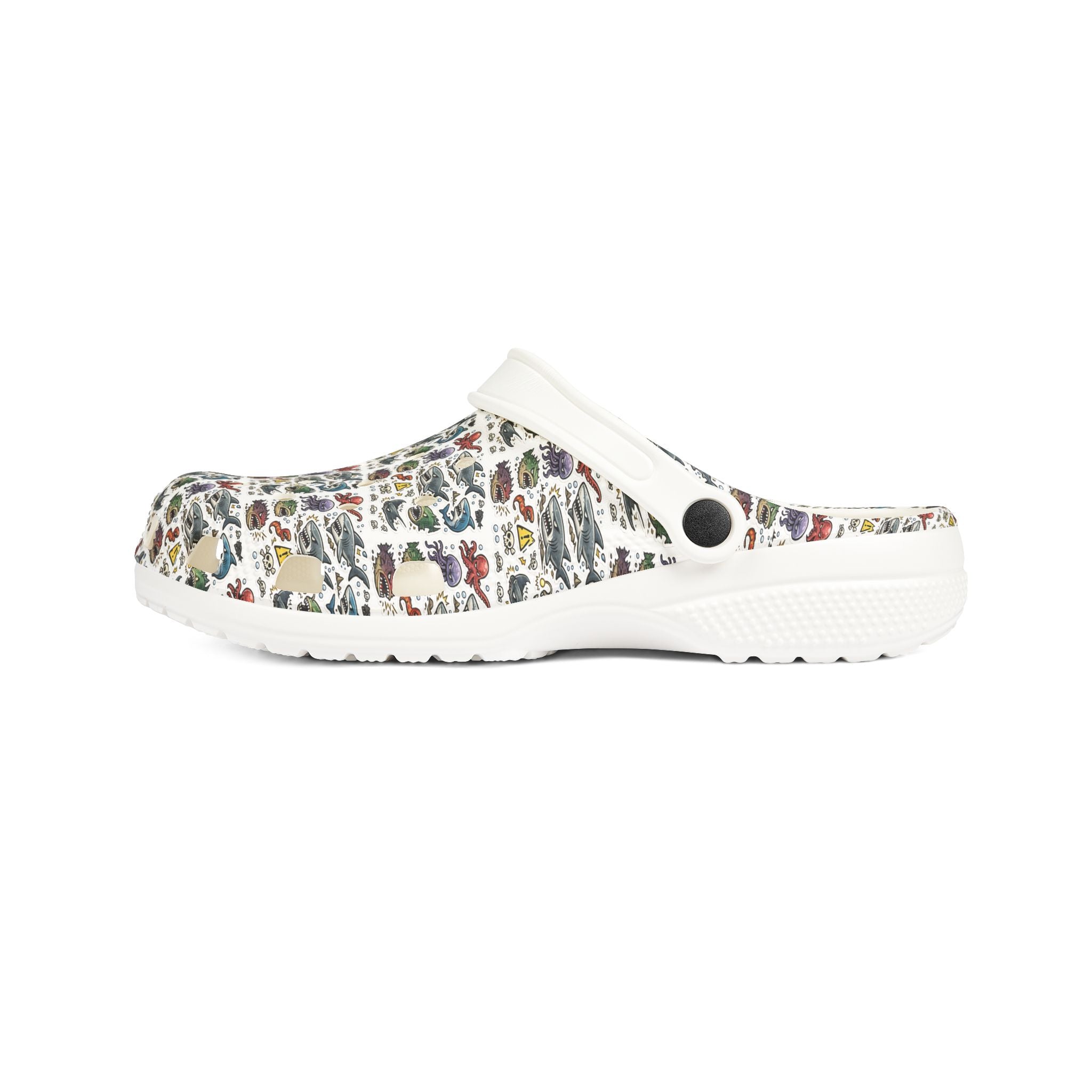 Sea creatures-EVA Foam Rubber Shoes (AOP)