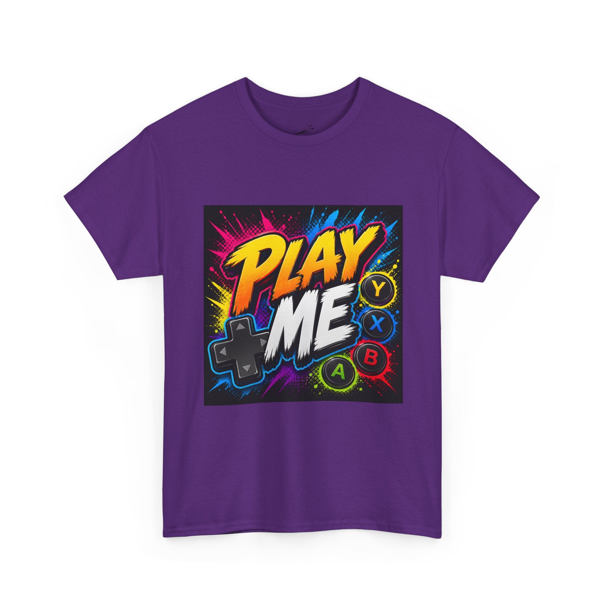 Play Me Gamer T‑Shirt — Retro Controller Graphic Tee