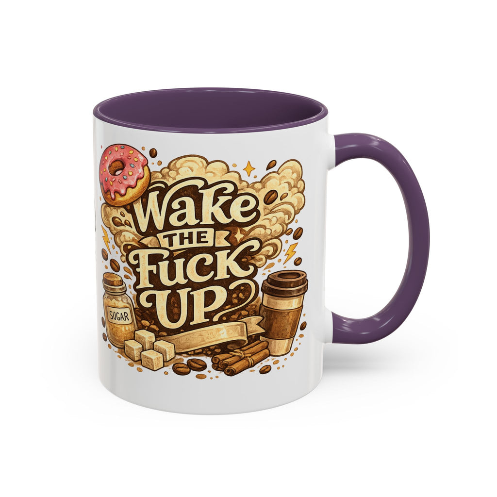 Wake The F*** Up Coffee Mug — Funny Morning Caffeine Gift (11/15oz)