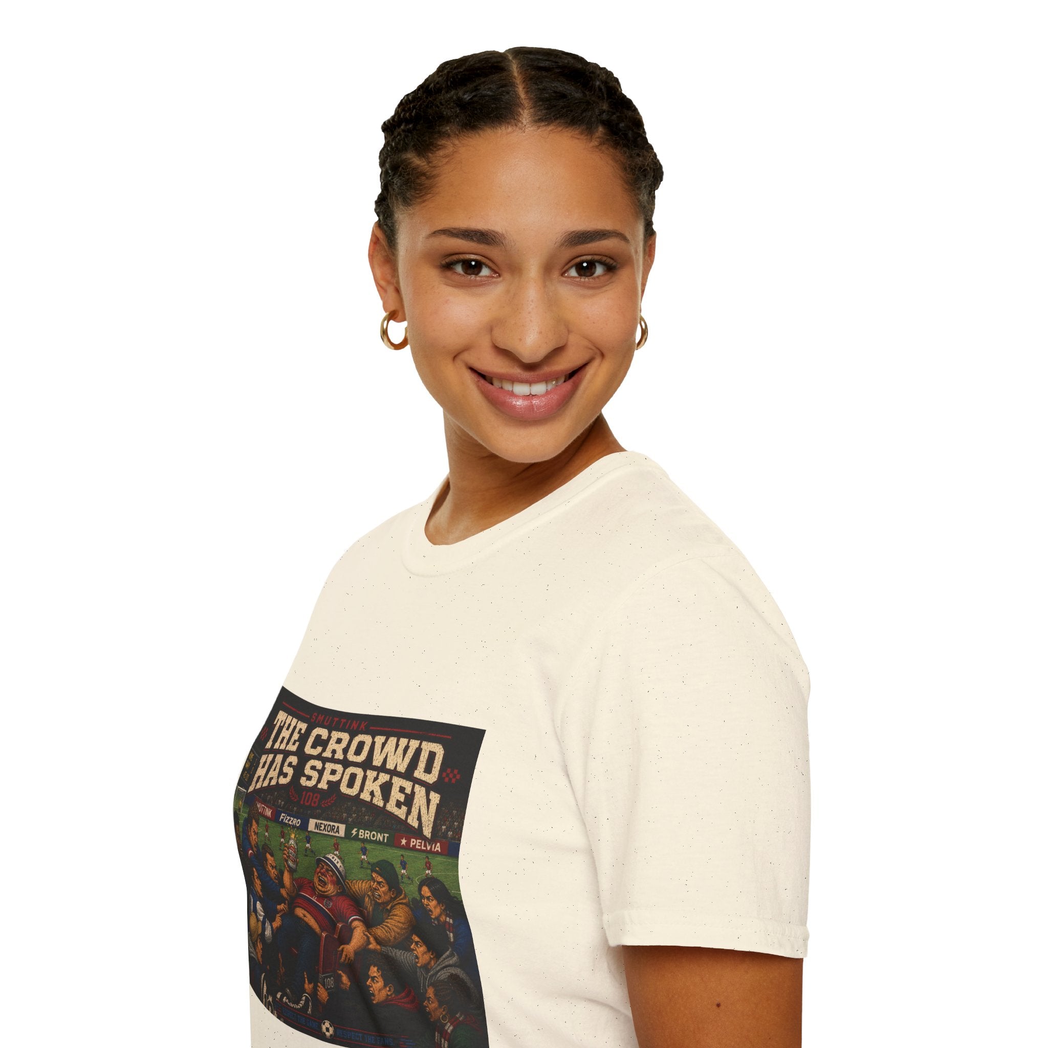 The Crowd Has Spoken T-Shirt — Vintage Soccer Scene Tee