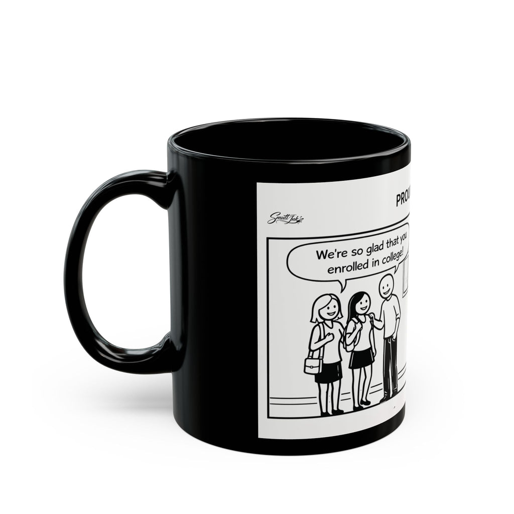 Proud Parents Comic Mug – Black 11oz/15oz