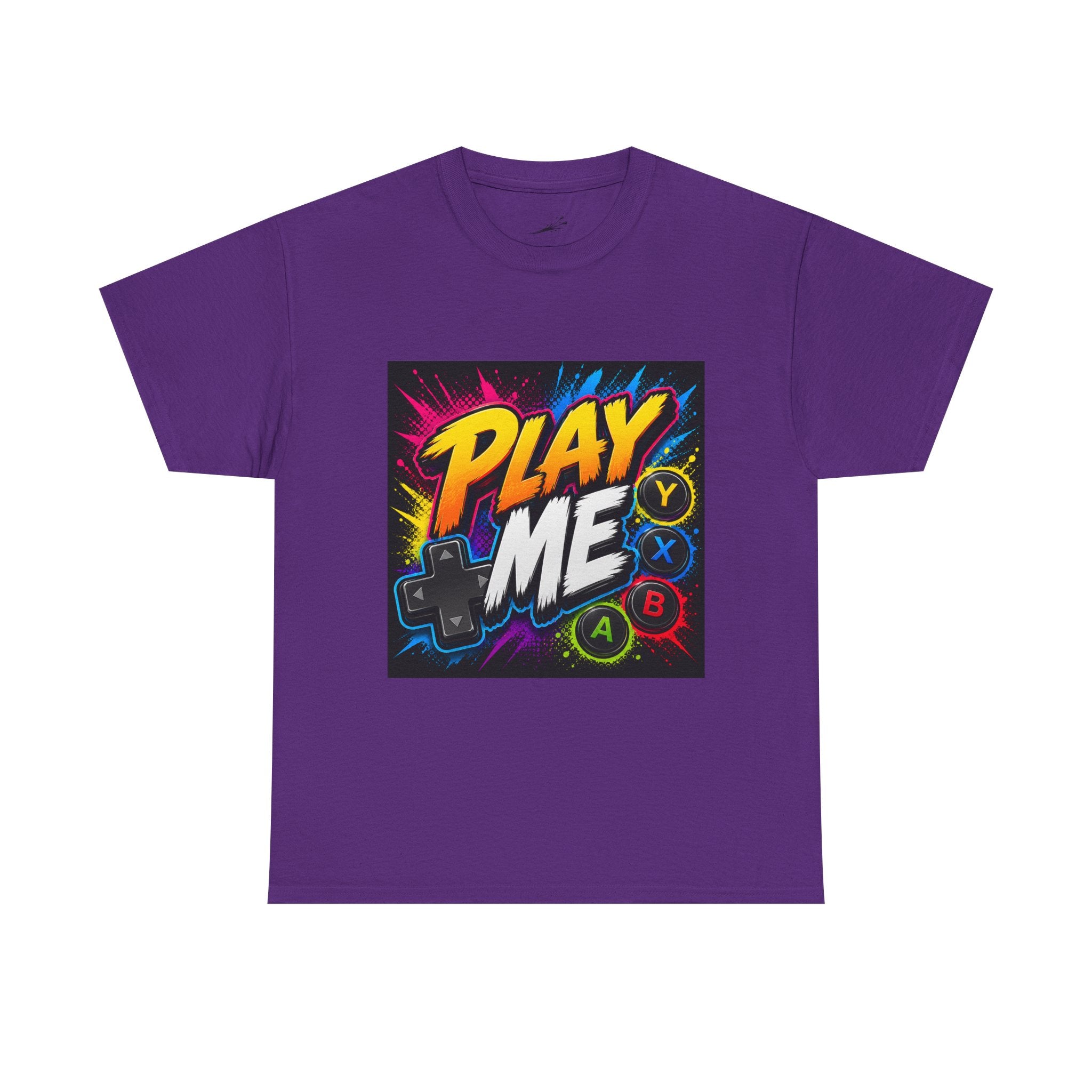 Play Me Gamer T‑Shirt — Retro Controller Graphic Tee