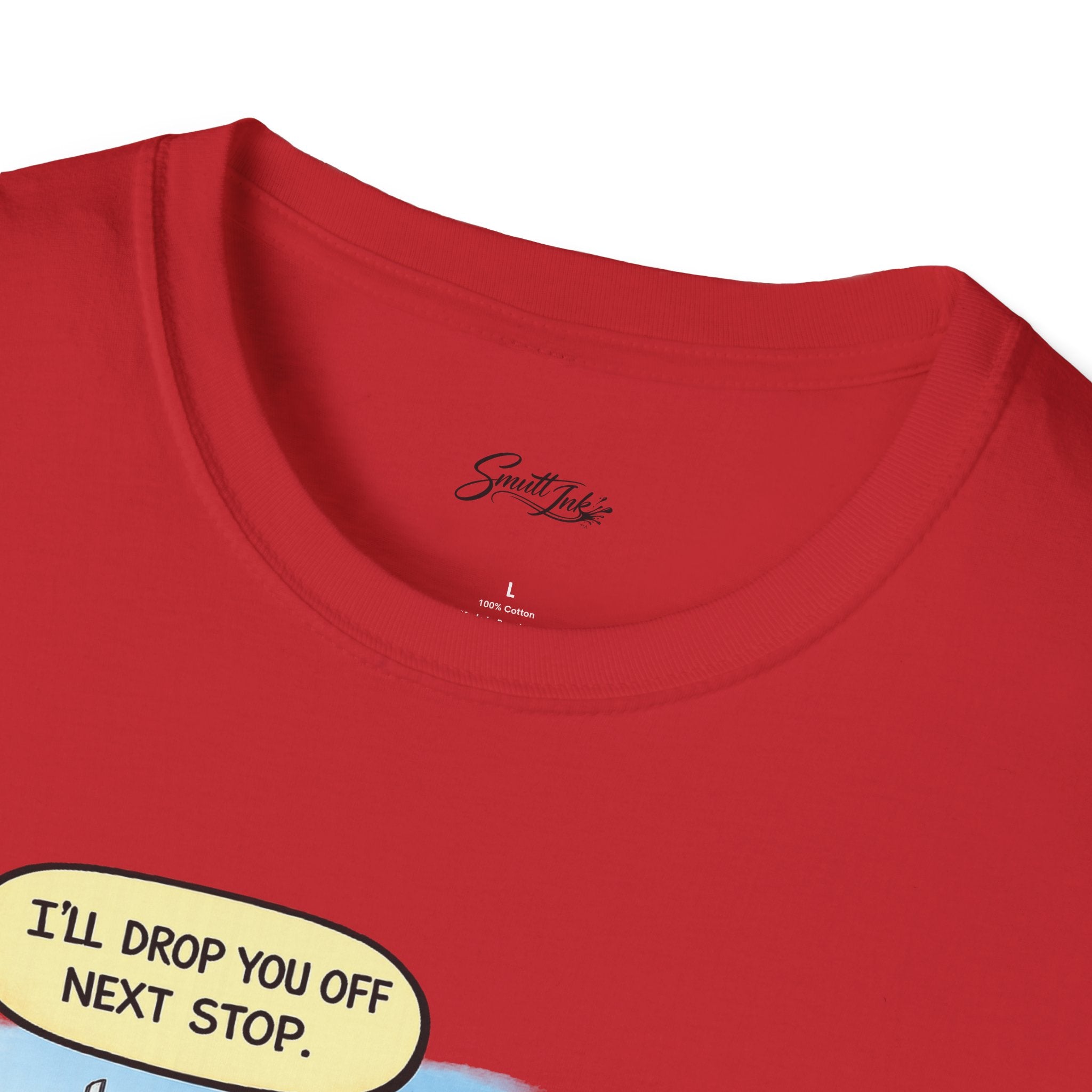 Trucker Rescue T‑Shirt – 'I’ll Drop You Off Next Stop' Vintage Semi Driver Tee