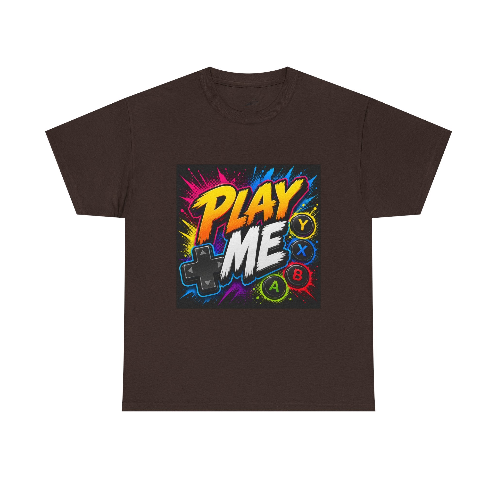 Play Me Gamer T‑Shirt — Retro Controller Graphic Tee