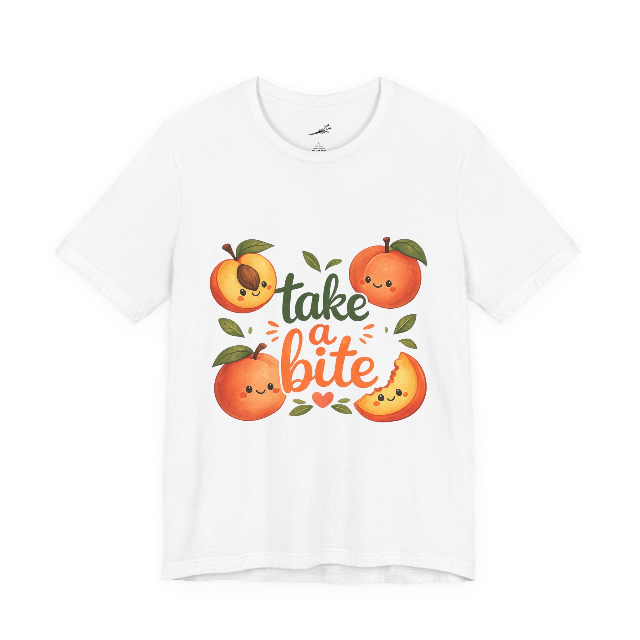 Peach "Take a Bite" Graphic Tee