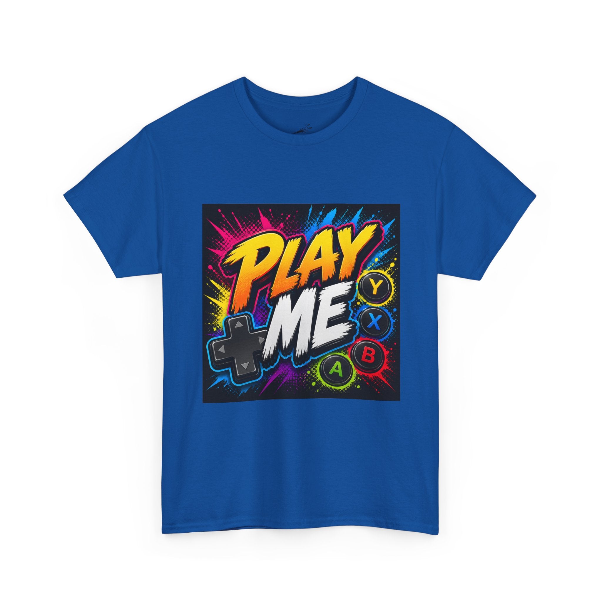 Play Me Gamer T‑Shirt — Retro Controller Graphic Tee
