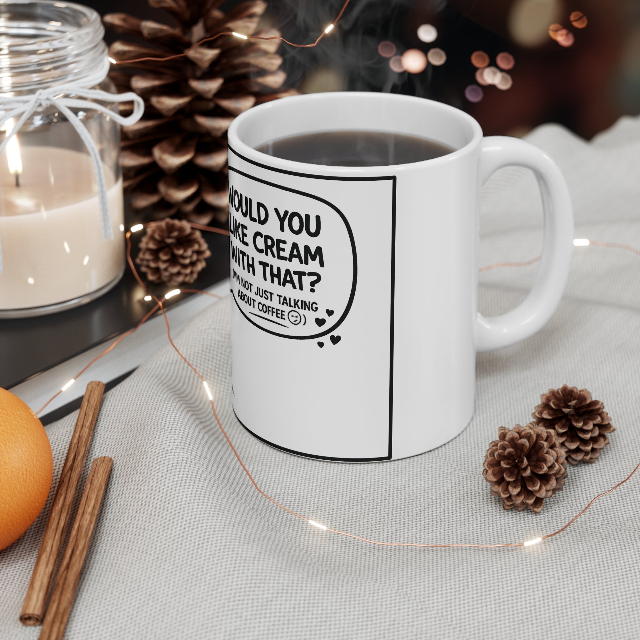 Extra Cream Mug 11oz