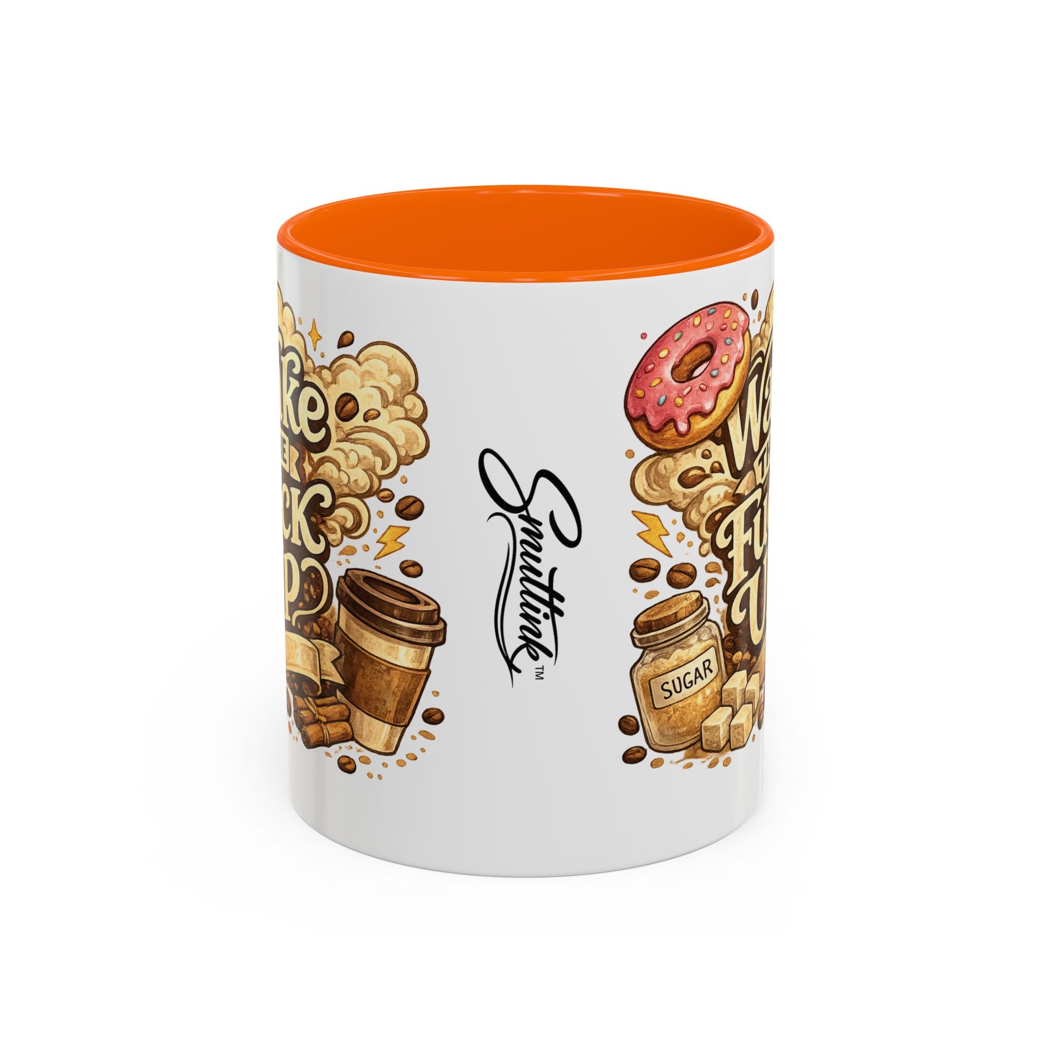 Wake The F*** Up Coffee Mug — Funny Morning Caffeine Gift (11/15oz)