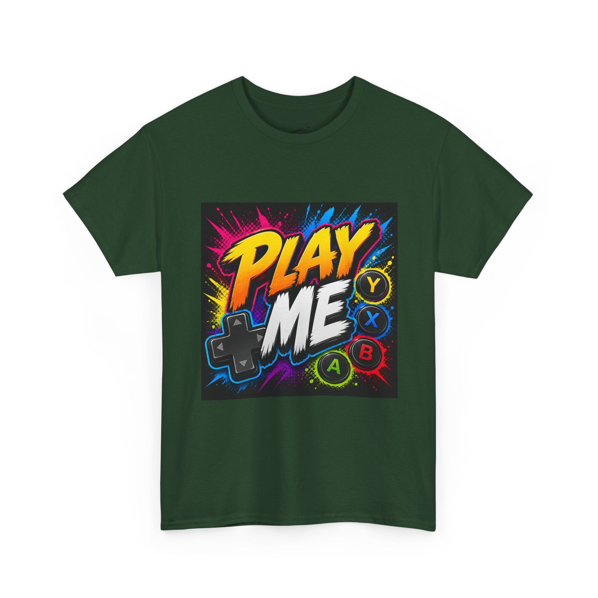 Play Me Gamer T‑Shirt — Retro Controller Graphic Tee