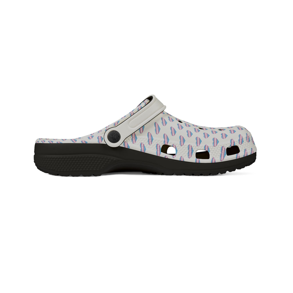 Trans Pride Heart-EVA Foam Rubber Shoes (AOP)