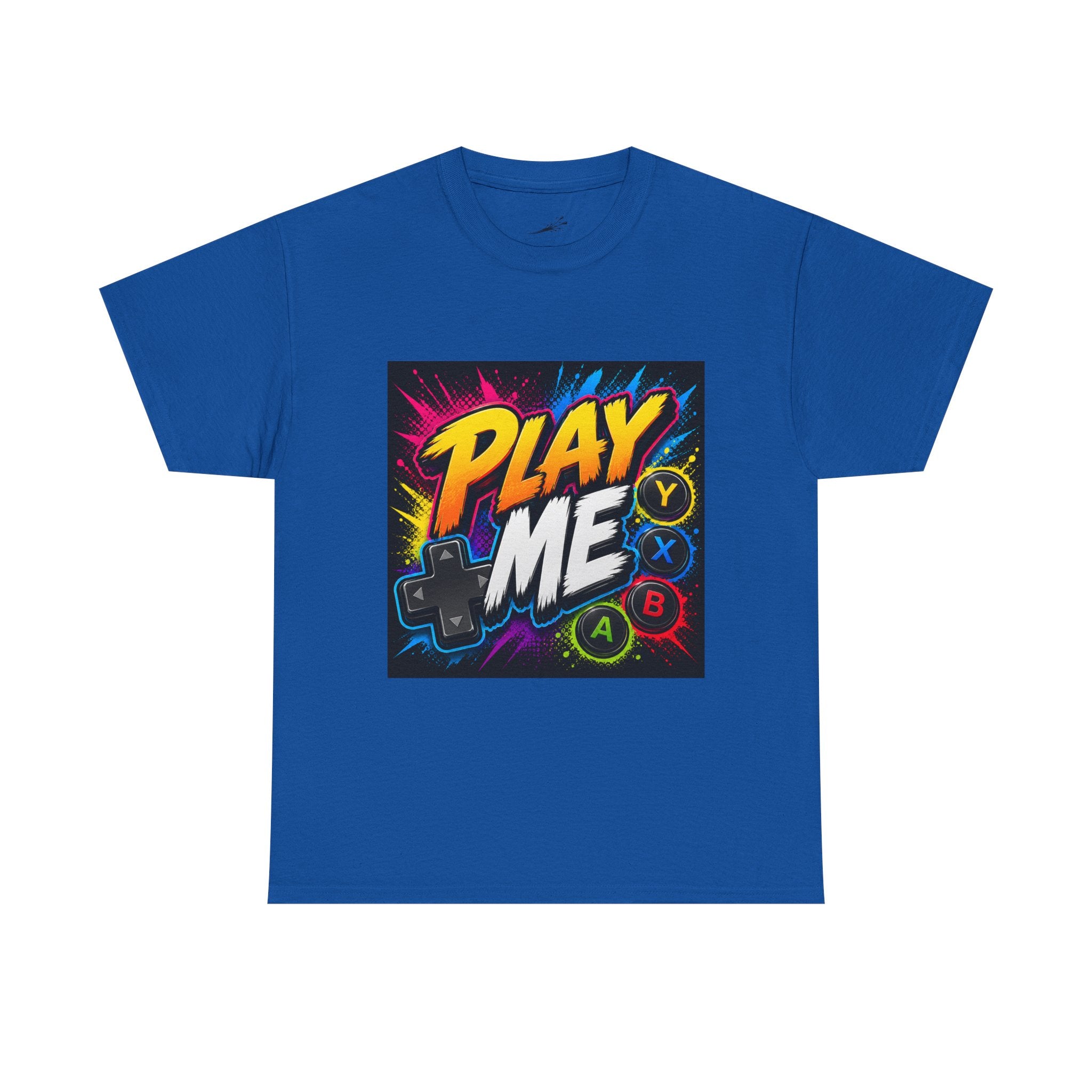 Play Me Gamer T‑Shirt — Retro Controller Graphic Tee