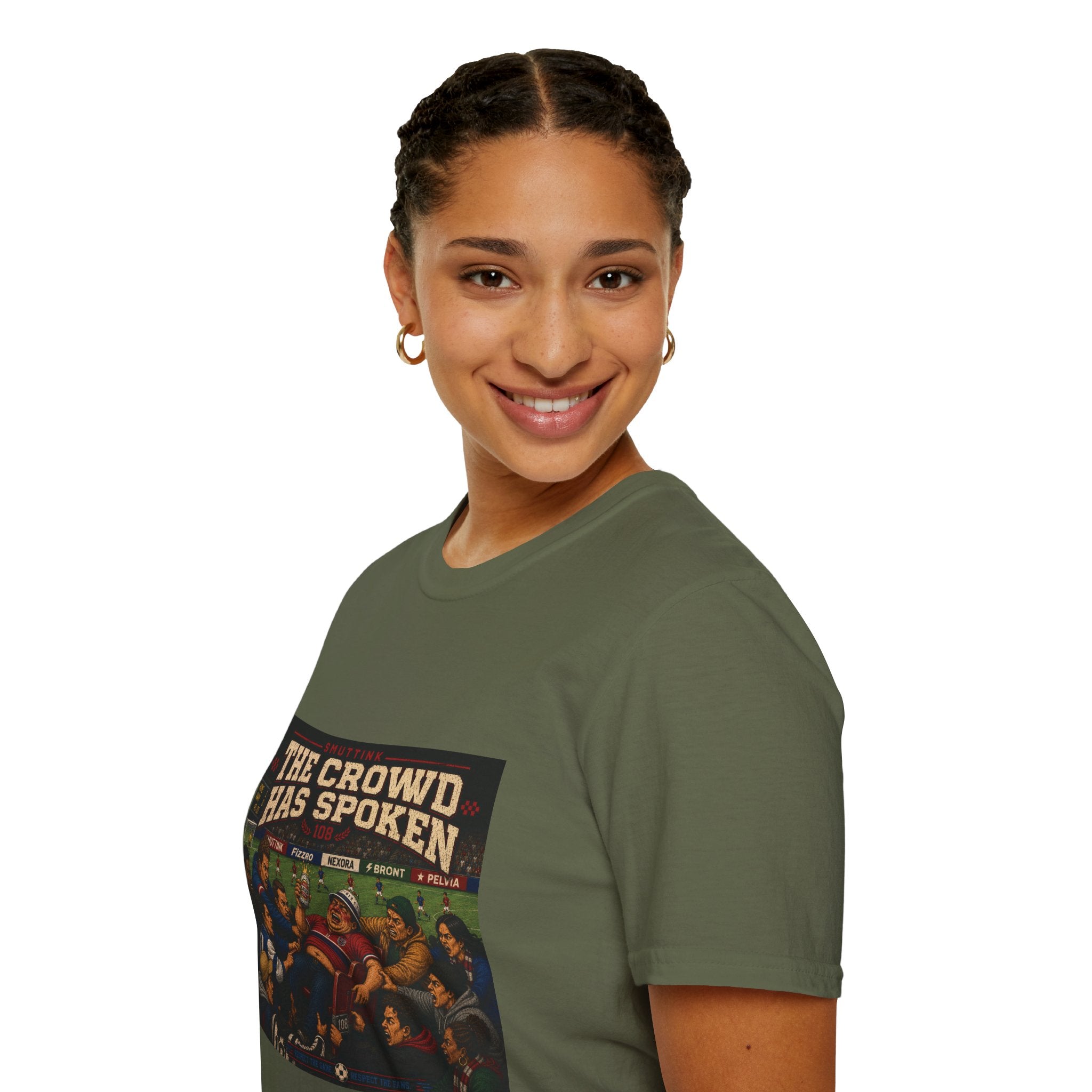 The Crowd Has Spoken T-Shirt — Vintage Soccer Scene Tee