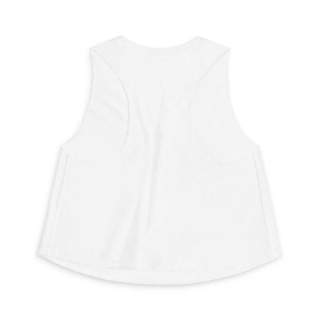 Insta Baddie Women's Crop Top — Pink Retro Script Graphic Tank