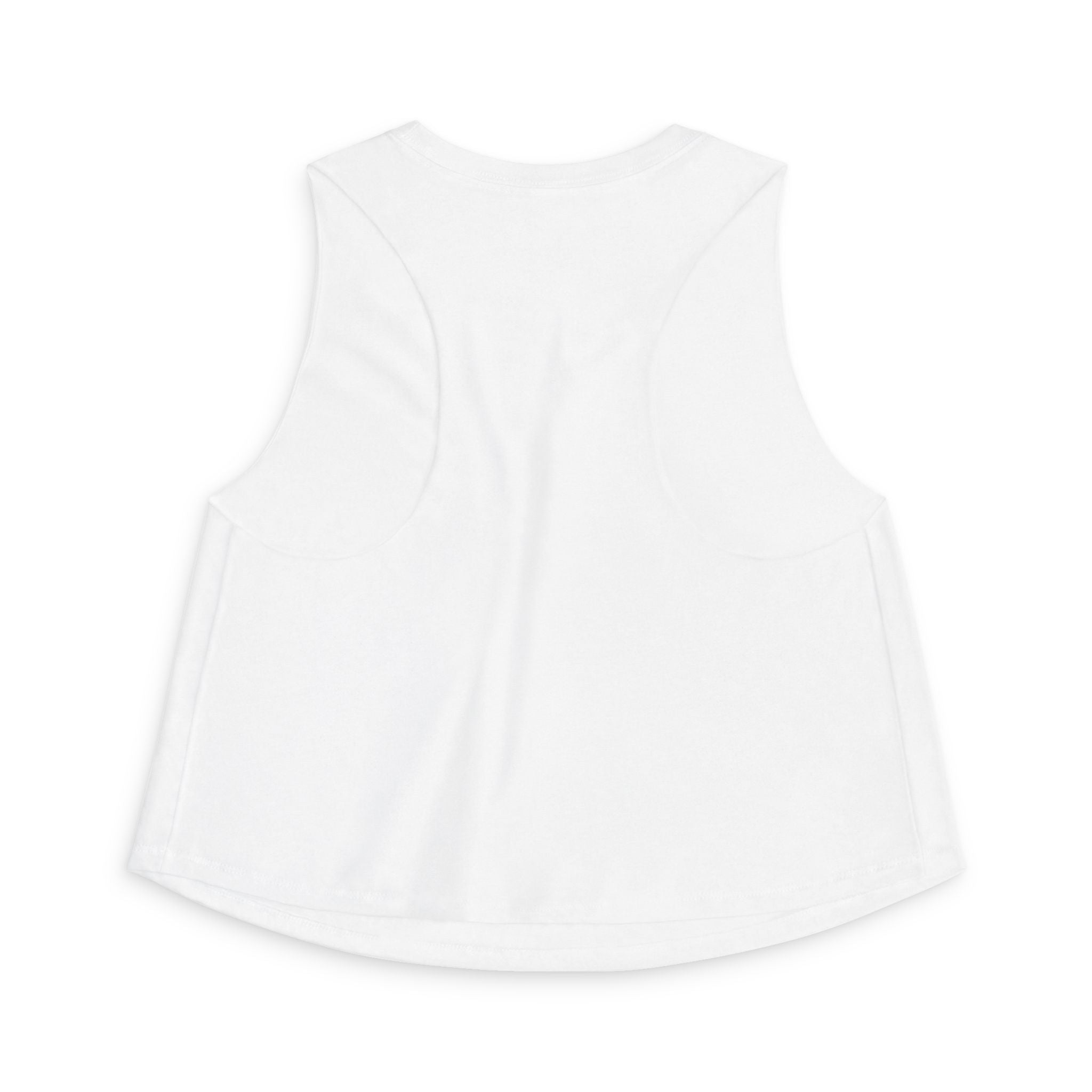 Insta Baddie Women's Crop Top — Pink Retro Script Graphic Tank
