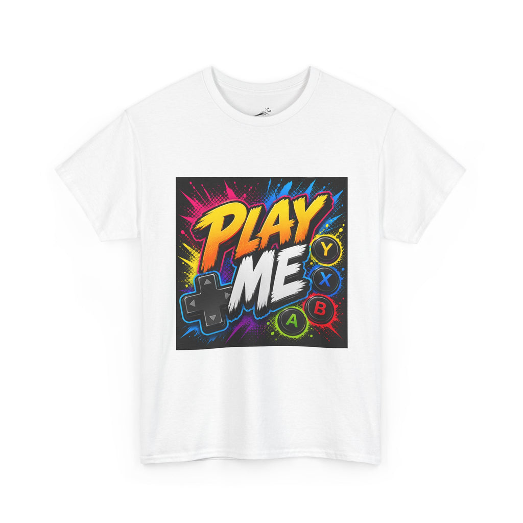 Play Me Gamer T‑Shirt — Retro Controller Graphic Tee