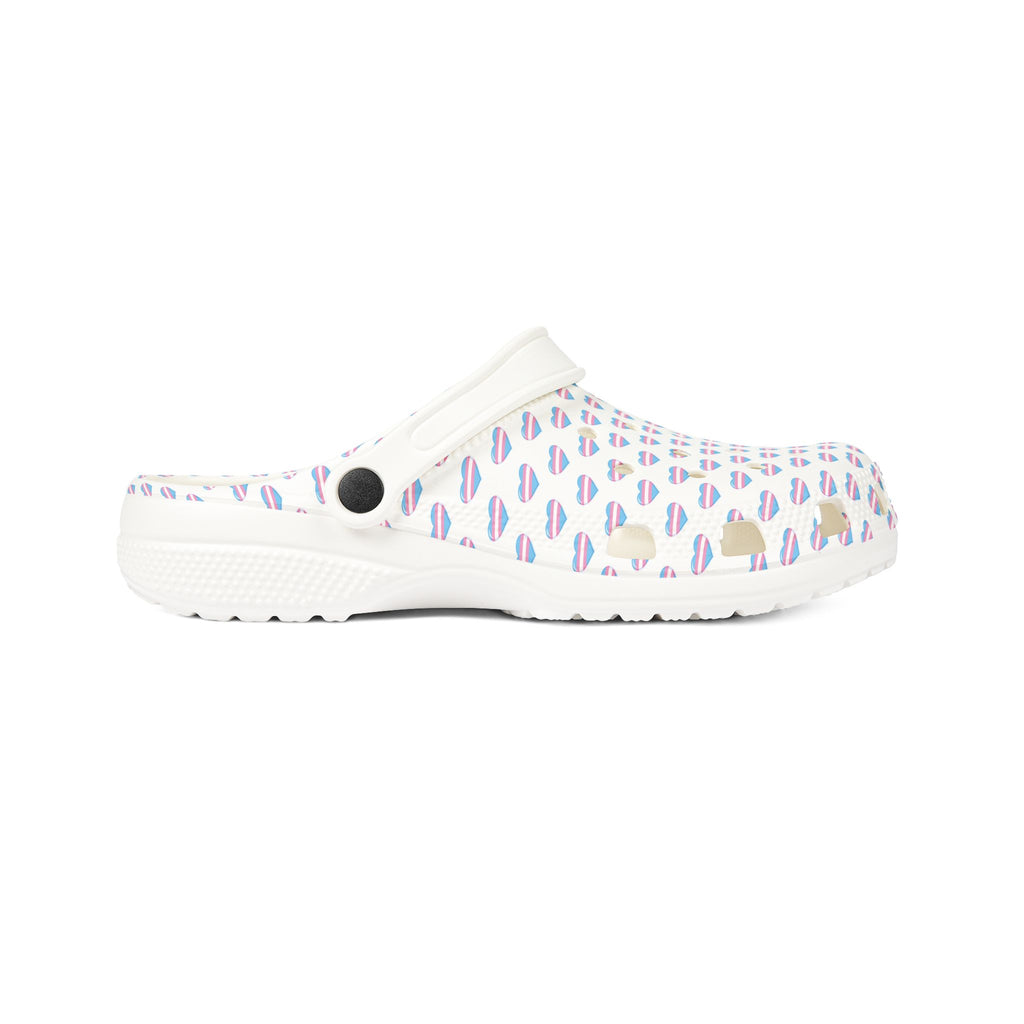 Trans Pride Heart-EVA Foam Rubber Shoes (AOP)