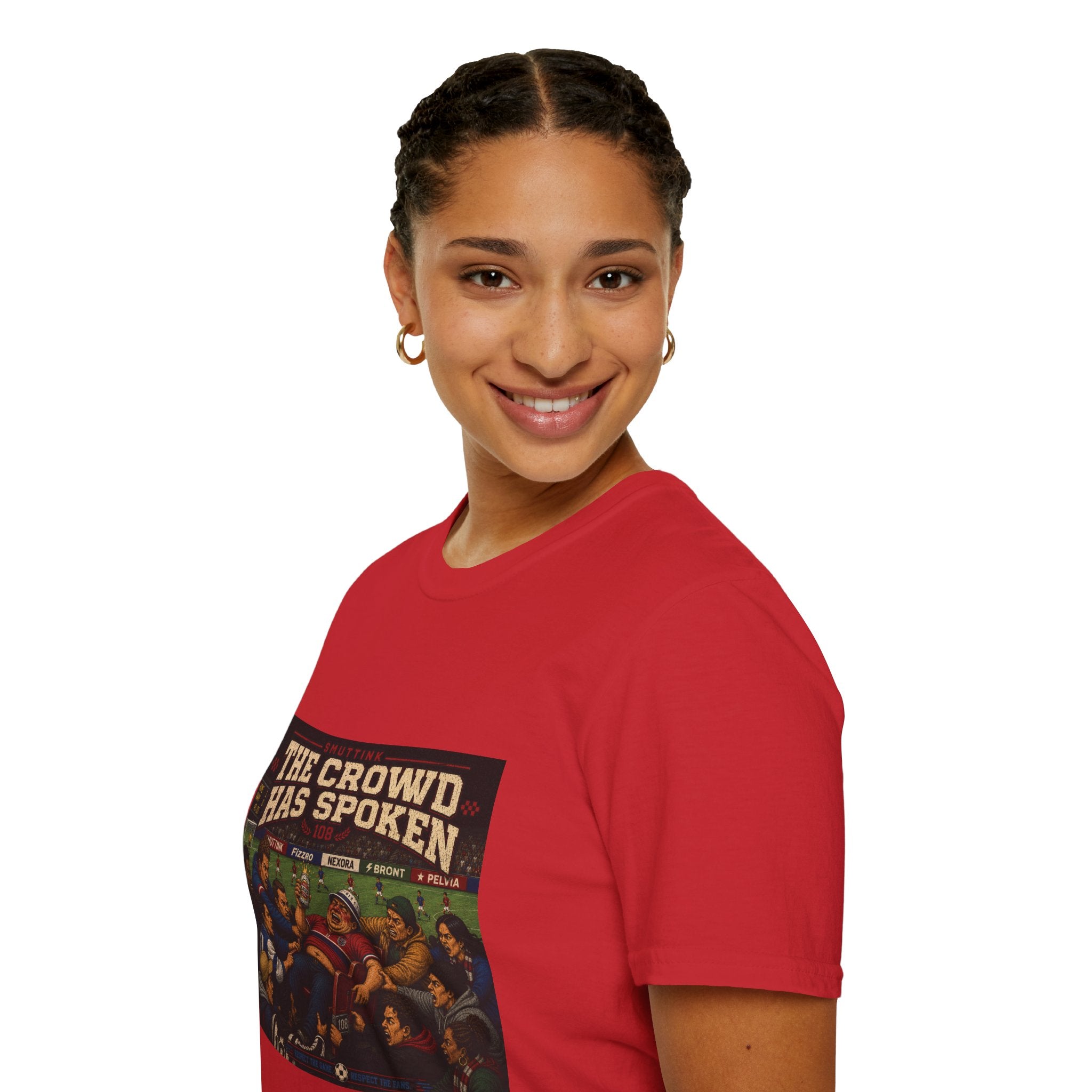 The Crowd Has Spoken T-Shirt — Vintage Soccer Scene Tee