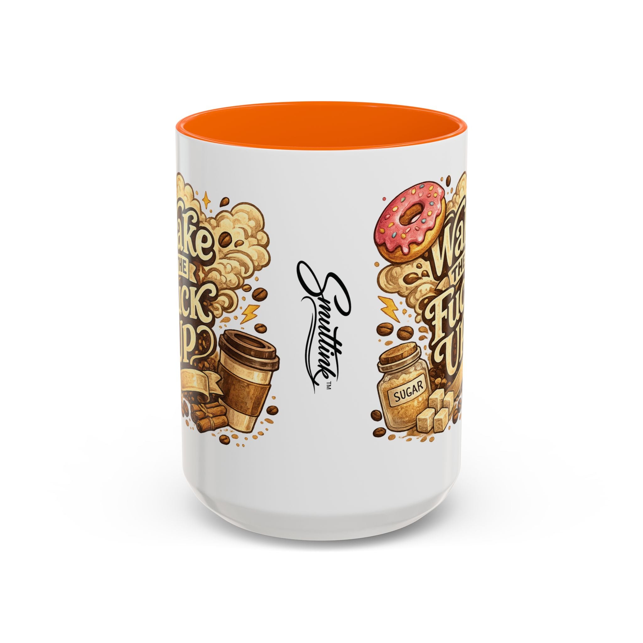 Wake The F*** Up Coffee Mug — Funny Morning Caffeine Gift (11/15oz)