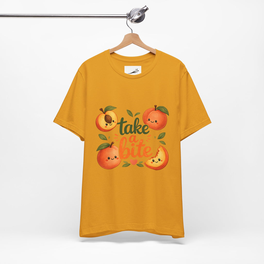 Peach "Take a Bite" Graphic Tee