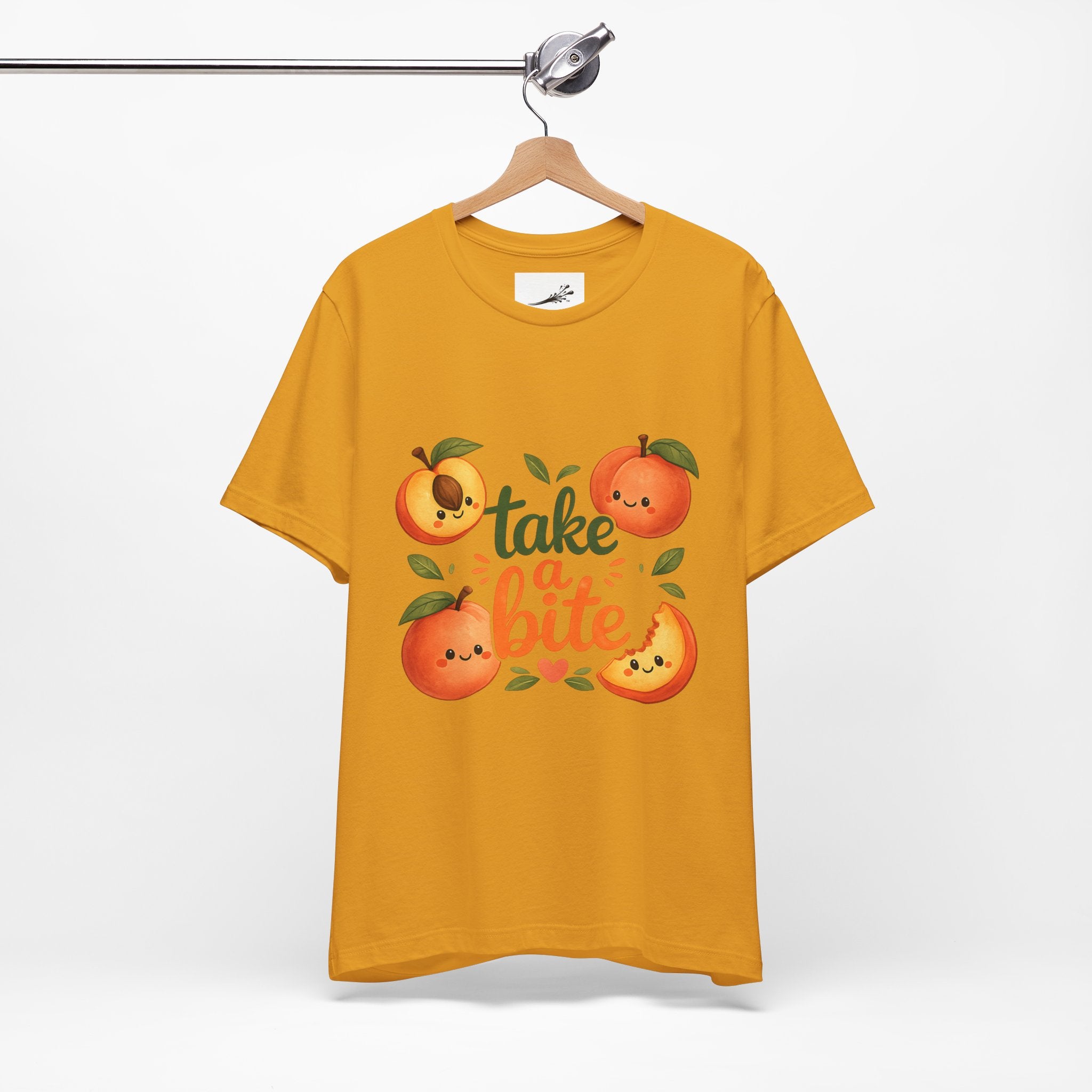 Peach "Take a Bite" Graphic Tee