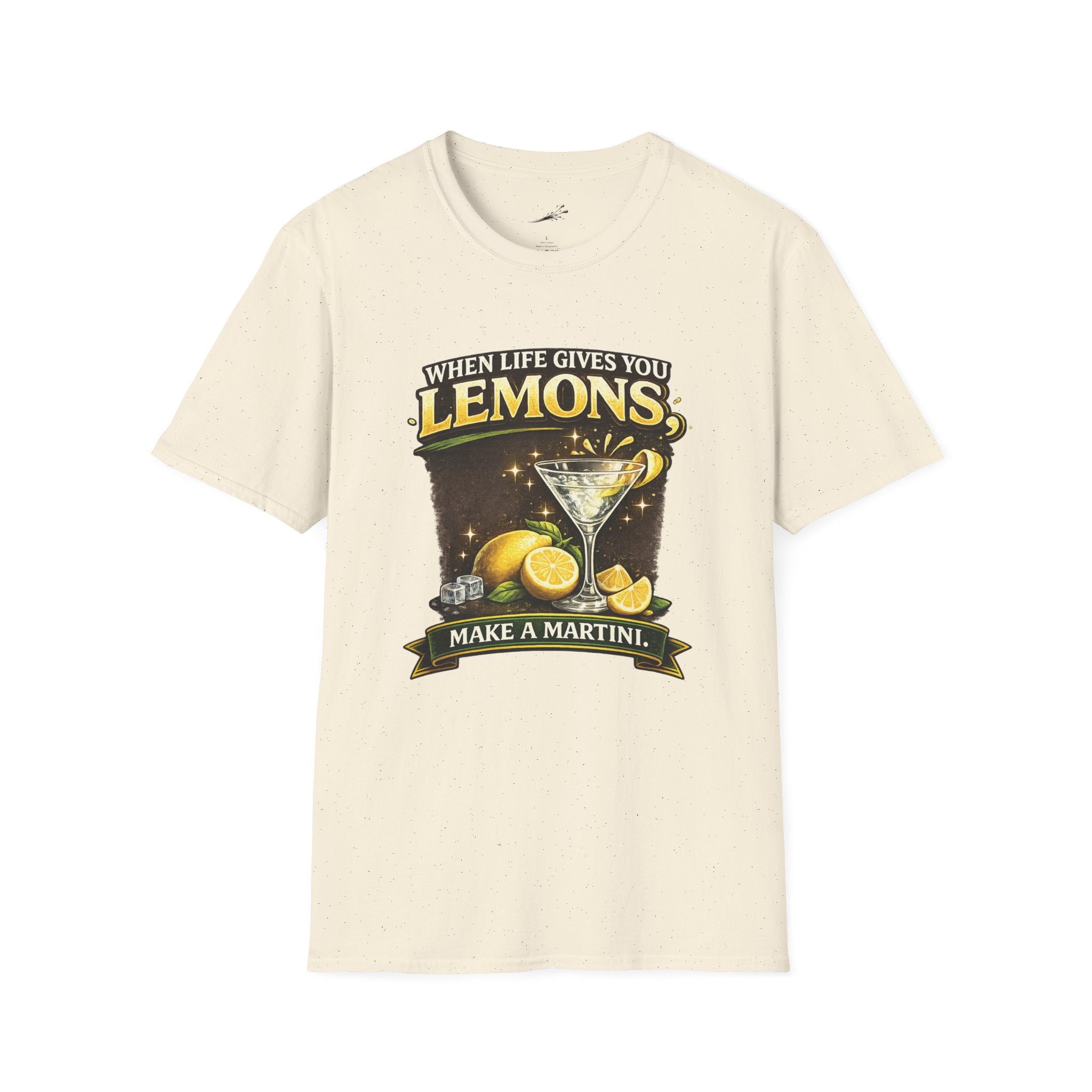 When Life Gives You Lemons Make a Martini T-Shirt