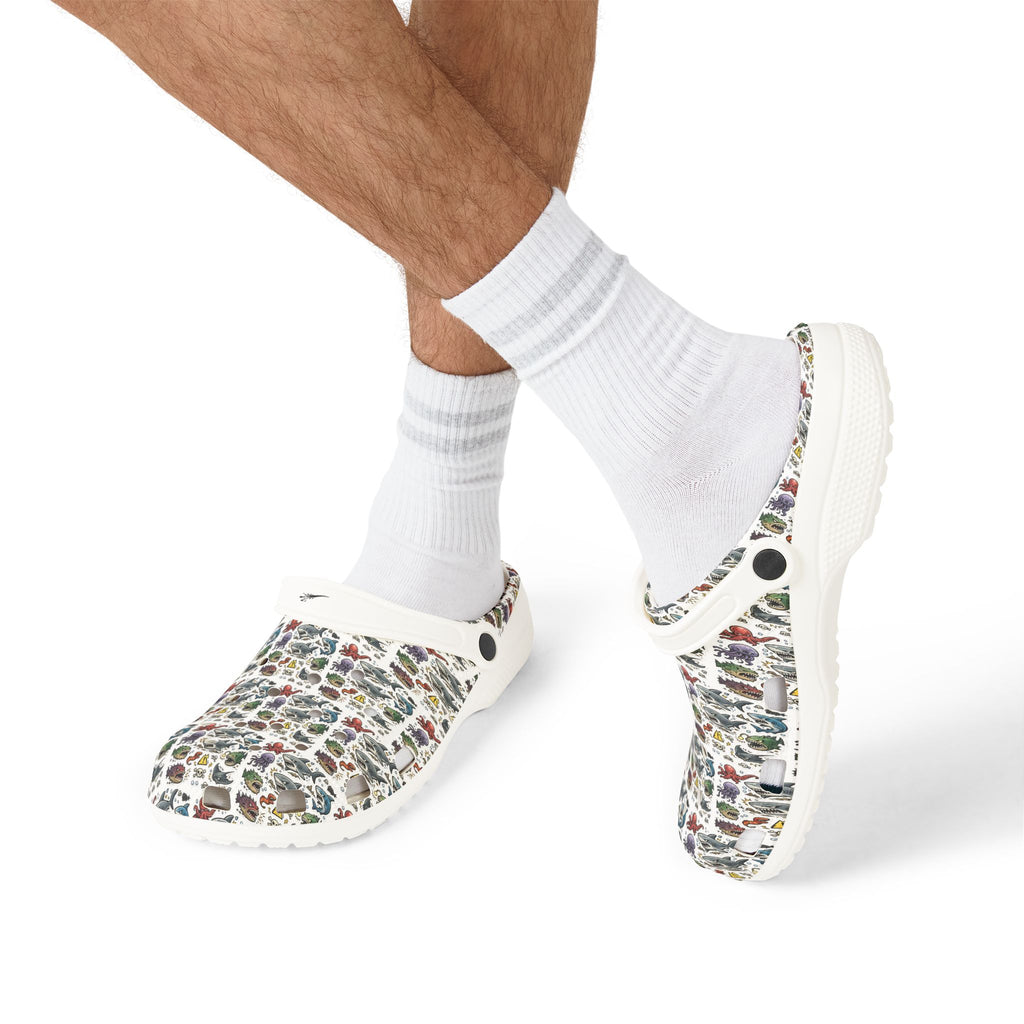 Sea creatures-EVA Foam Rubber Shoes (AOP)