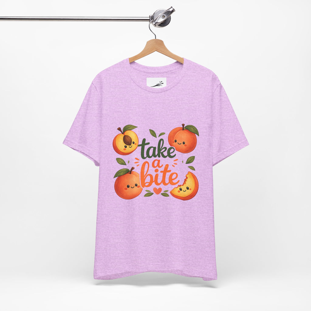 Peach "Take a Bite" Graphic Tee