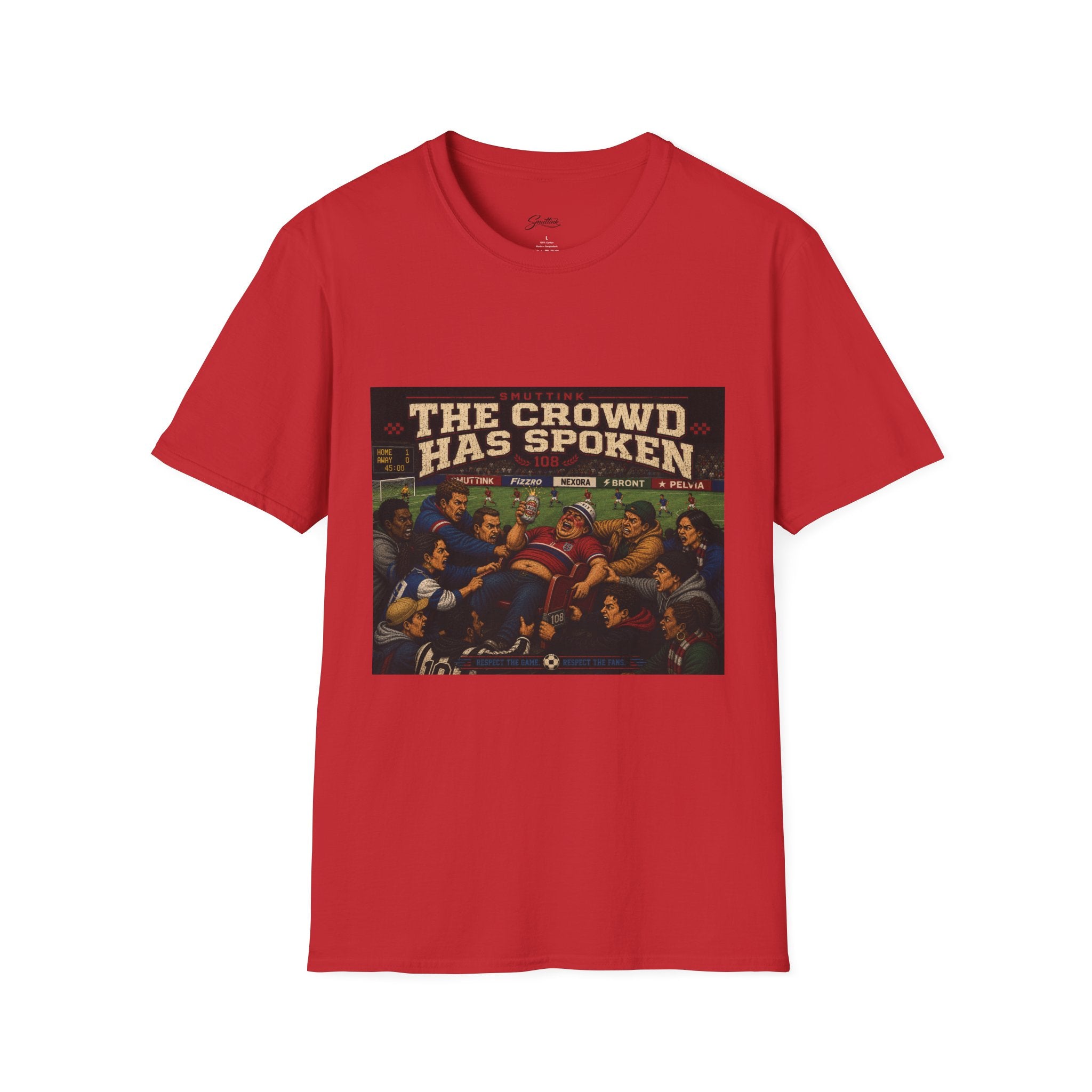 The Crowd Has Spoken T-Shirt — Vintage Soccer Scene Tee