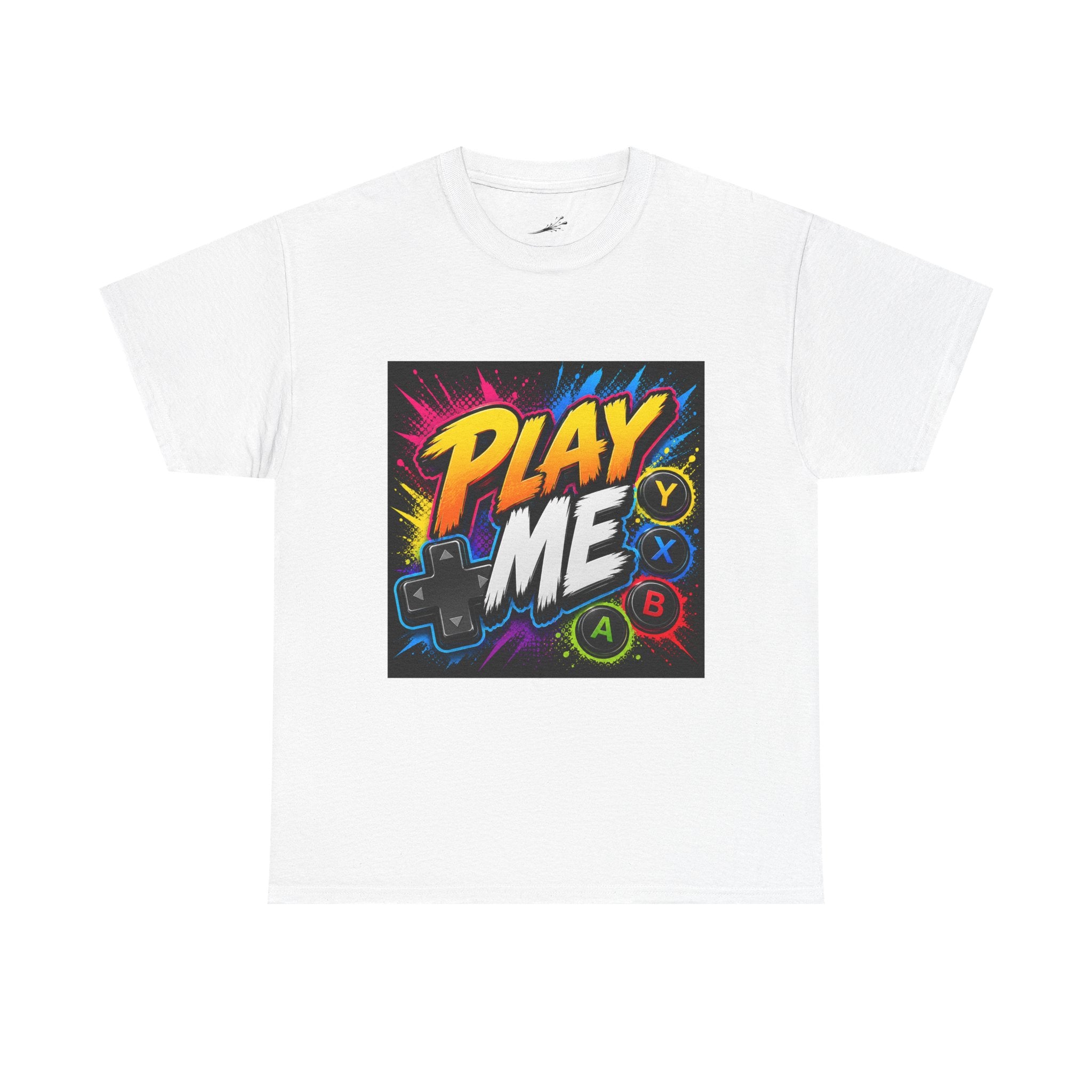 Play Me Gamer T‑Shirt — Retro Controller Graphic Tee