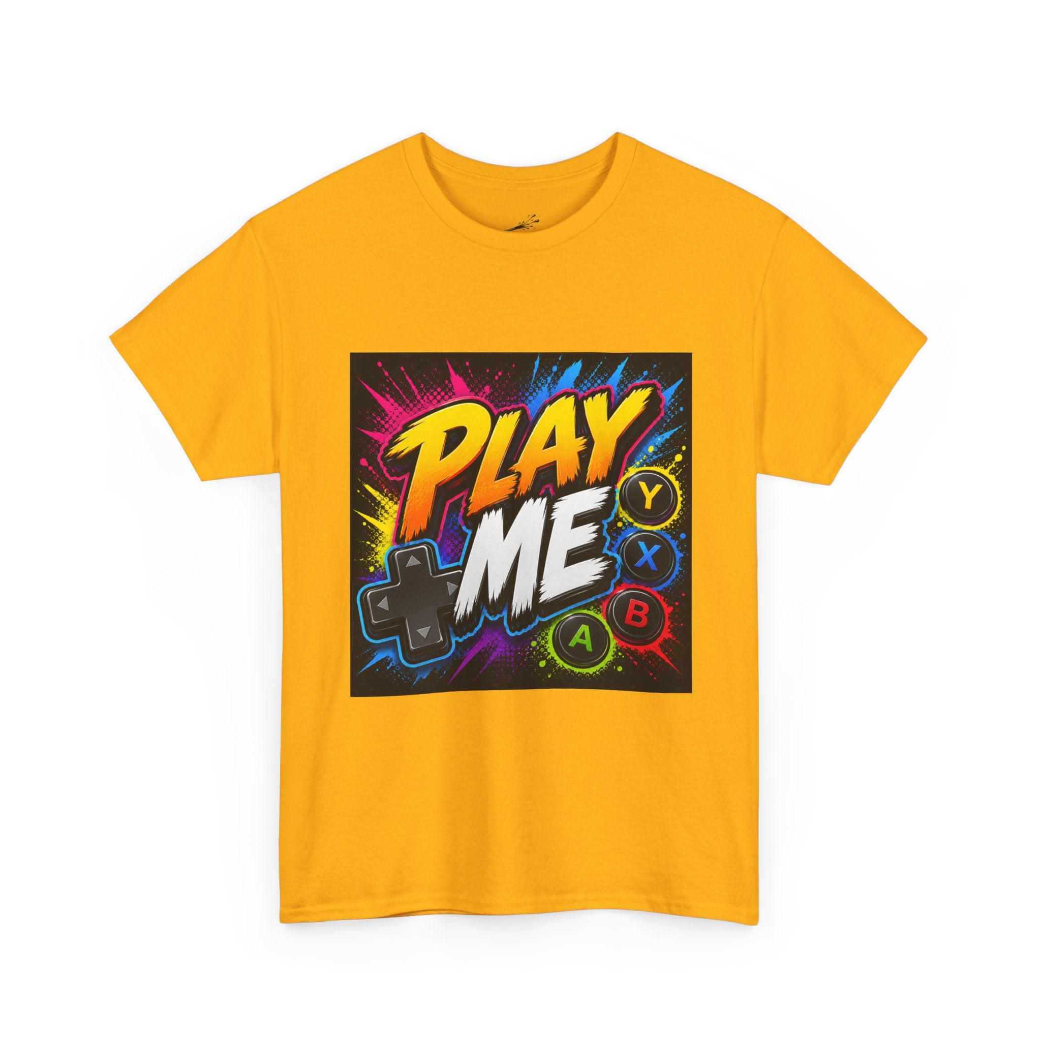 Play Me Gamer T‑Shirt — Retro Controller Graphic Tee