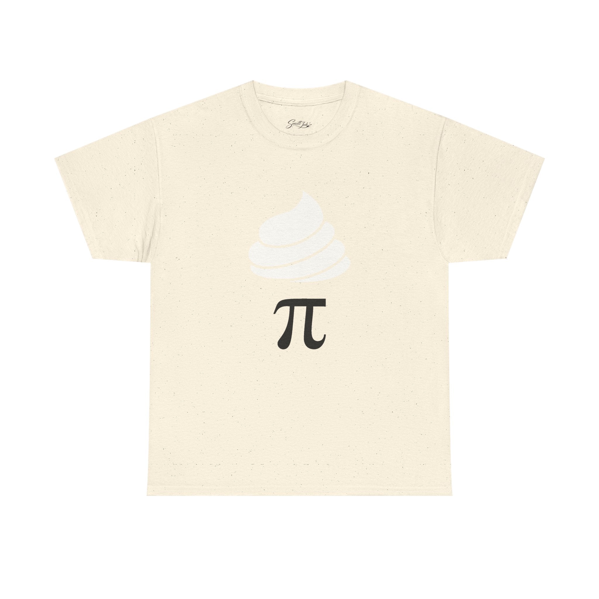 Pi Symbol T‑Shirt — Minimal Math Nerd Tee for Pi Day & Everyday