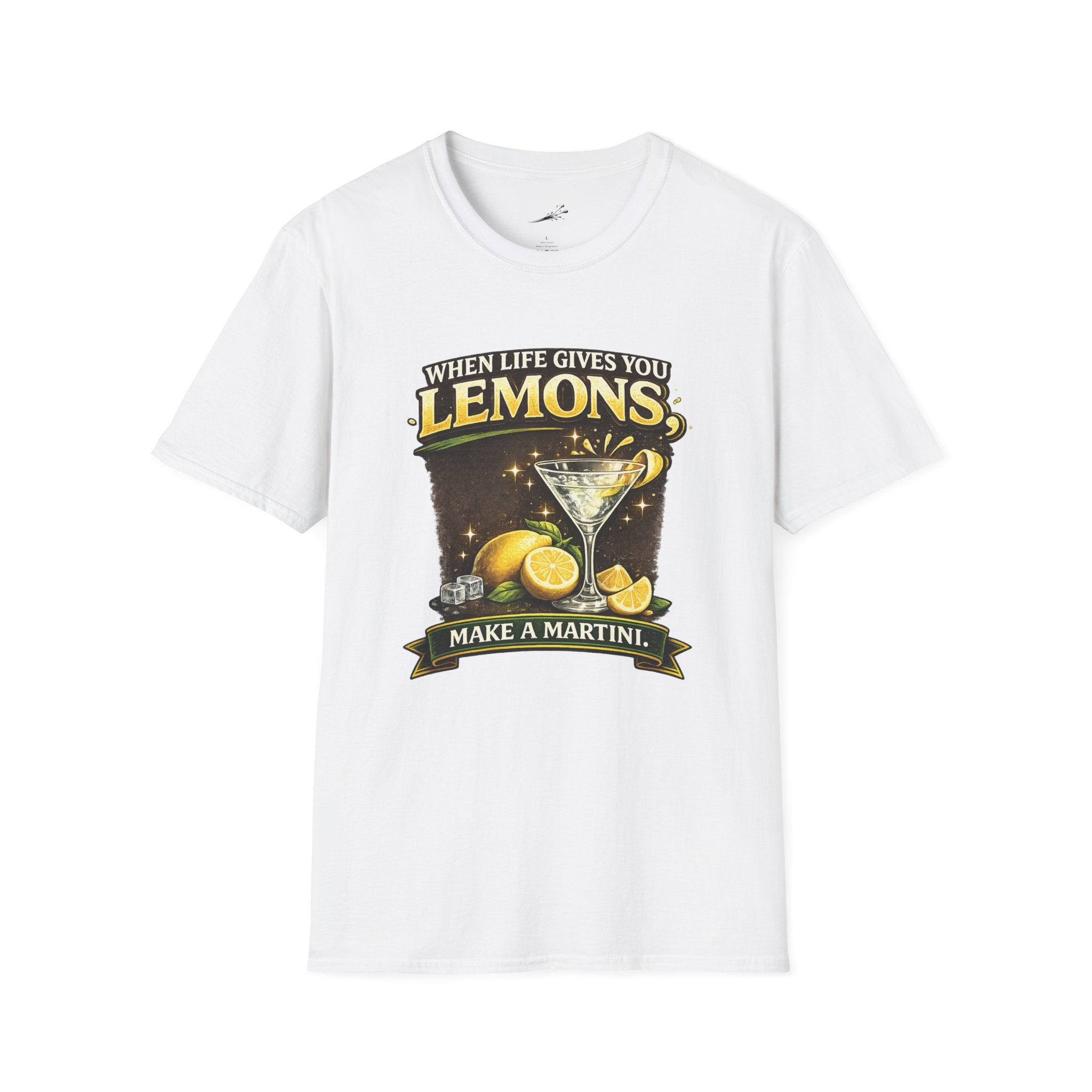 When Life Gives You Lemons Make a Martini T-Shirt