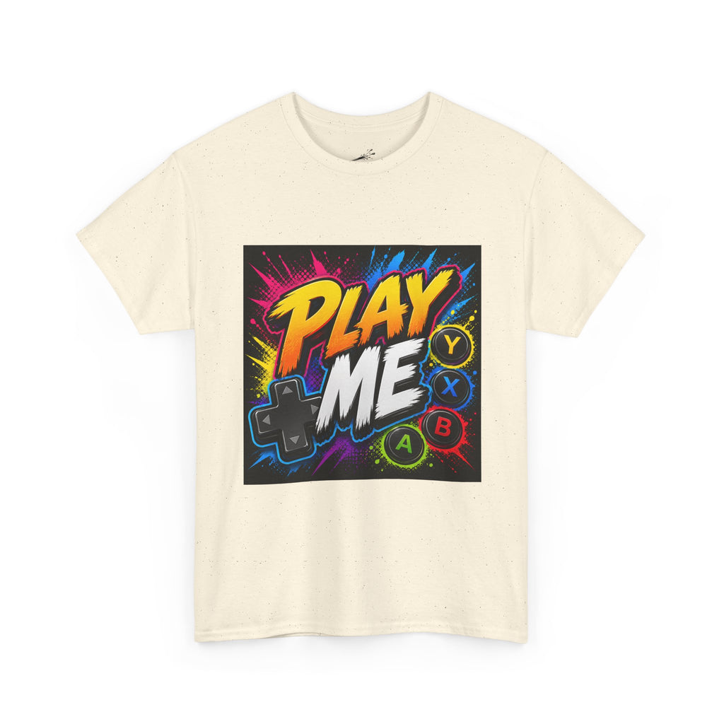 Play Me Gamer T‑Shirt — Retro Controller Graphic Tee