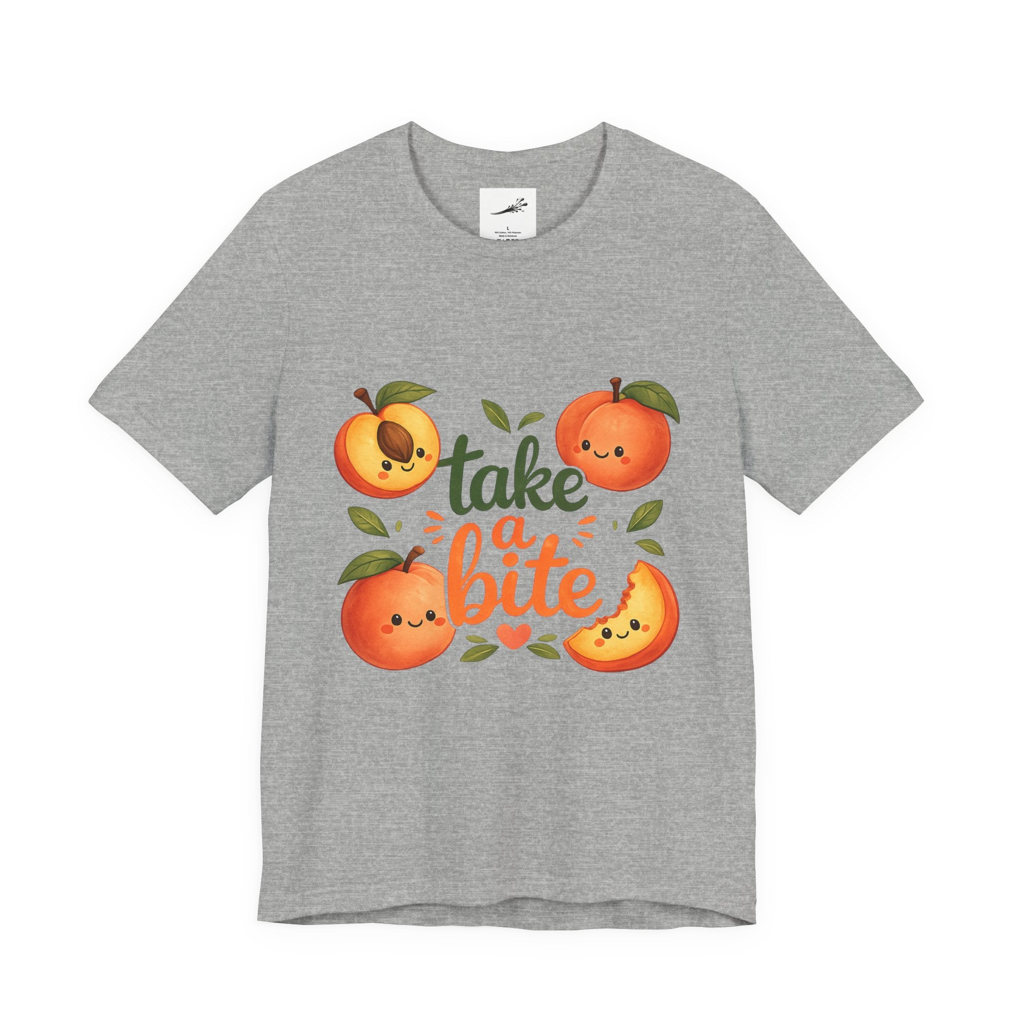 Peach "Take a Bite" Graphic Tee