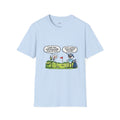 Golf Cartoon T-Shirt — Funny "I Just Love Watching Balls Drop Into Holes" Graphic Tee