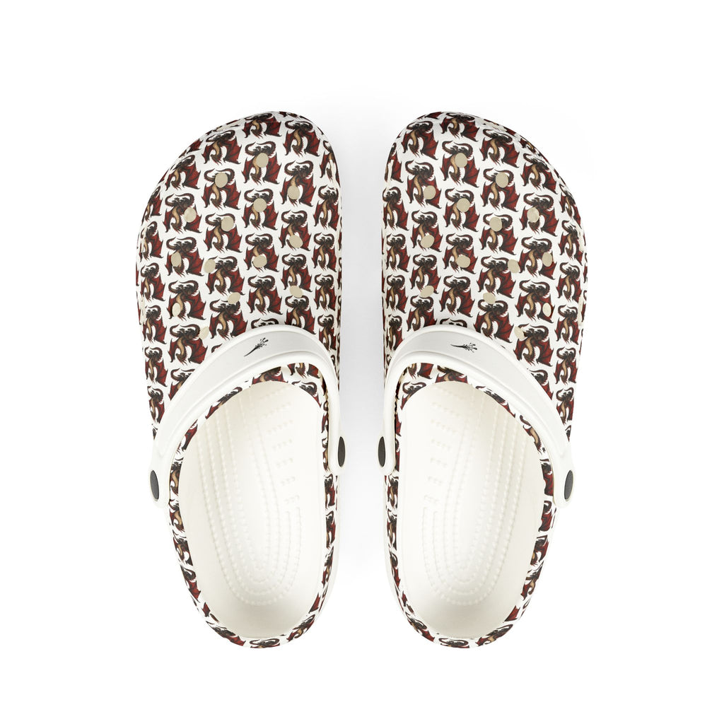 Fierce Dragon Clogs-EVA Foam Rubber Shoes (AOP)