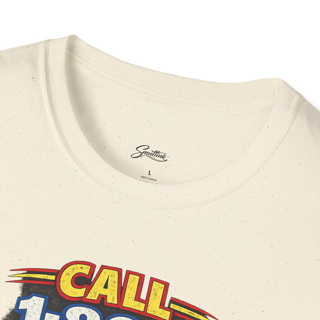 Call 1-800-Fuck-Off Graphic T-Shirt — Funny Novelty Tee for Sarcastic Humor