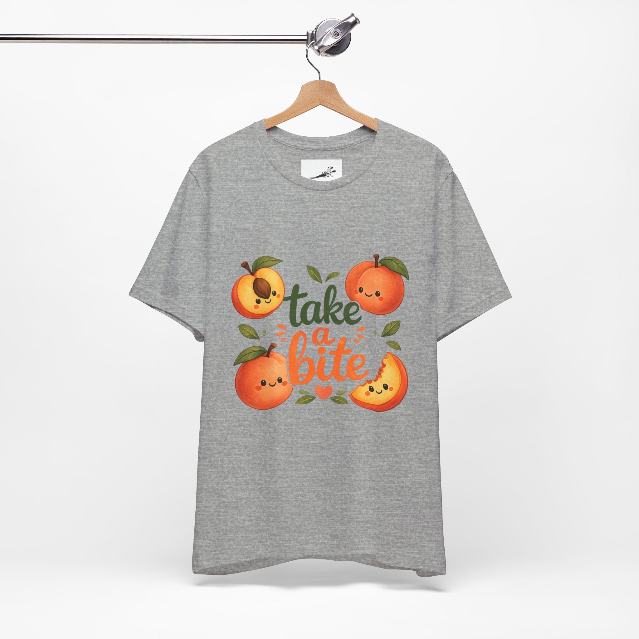 Peach "Take a Bite" Graphic Tee