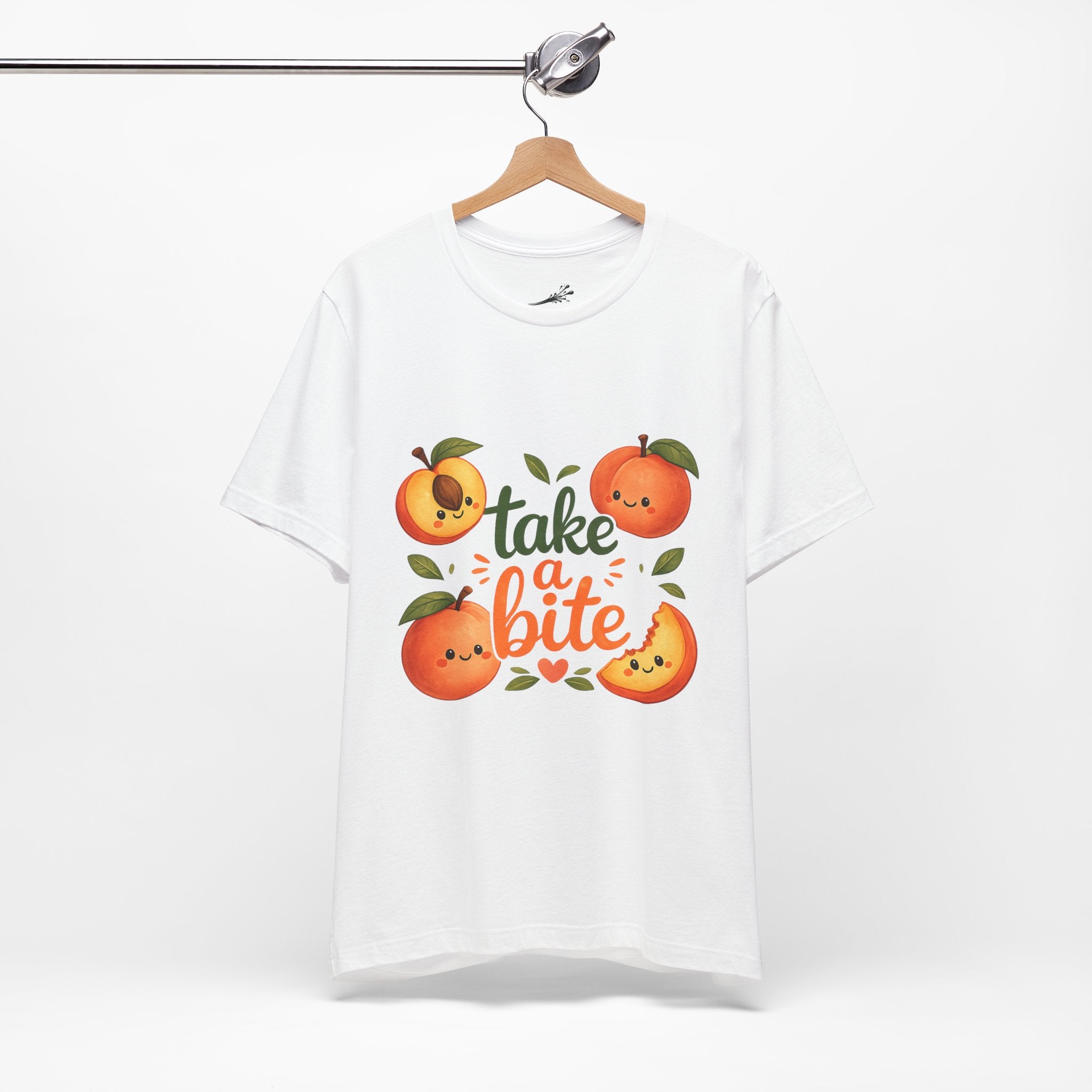 Peach "Take a Bite" Graphic Tee