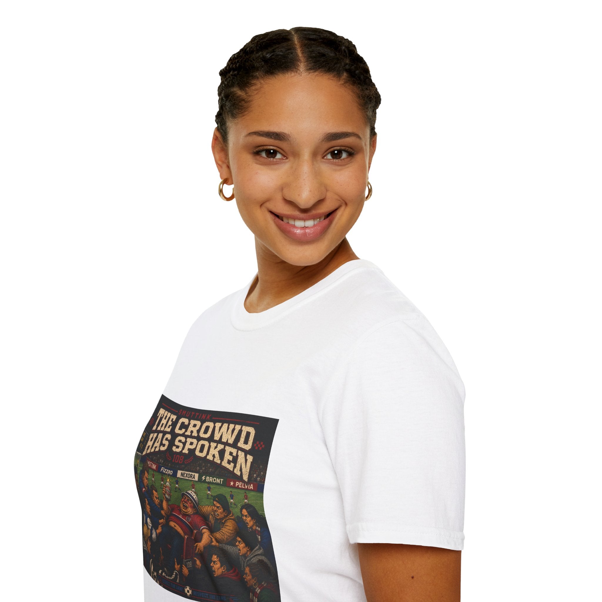The Crowd Has Spoken T-Shirt — Vintage Soccer Scene Tee