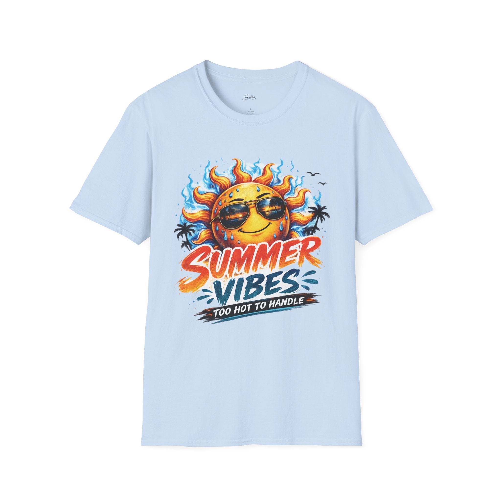 ☀️ Summer Vibes – Too Hot To Handle Tee (Gildan Softstyle® 64000)