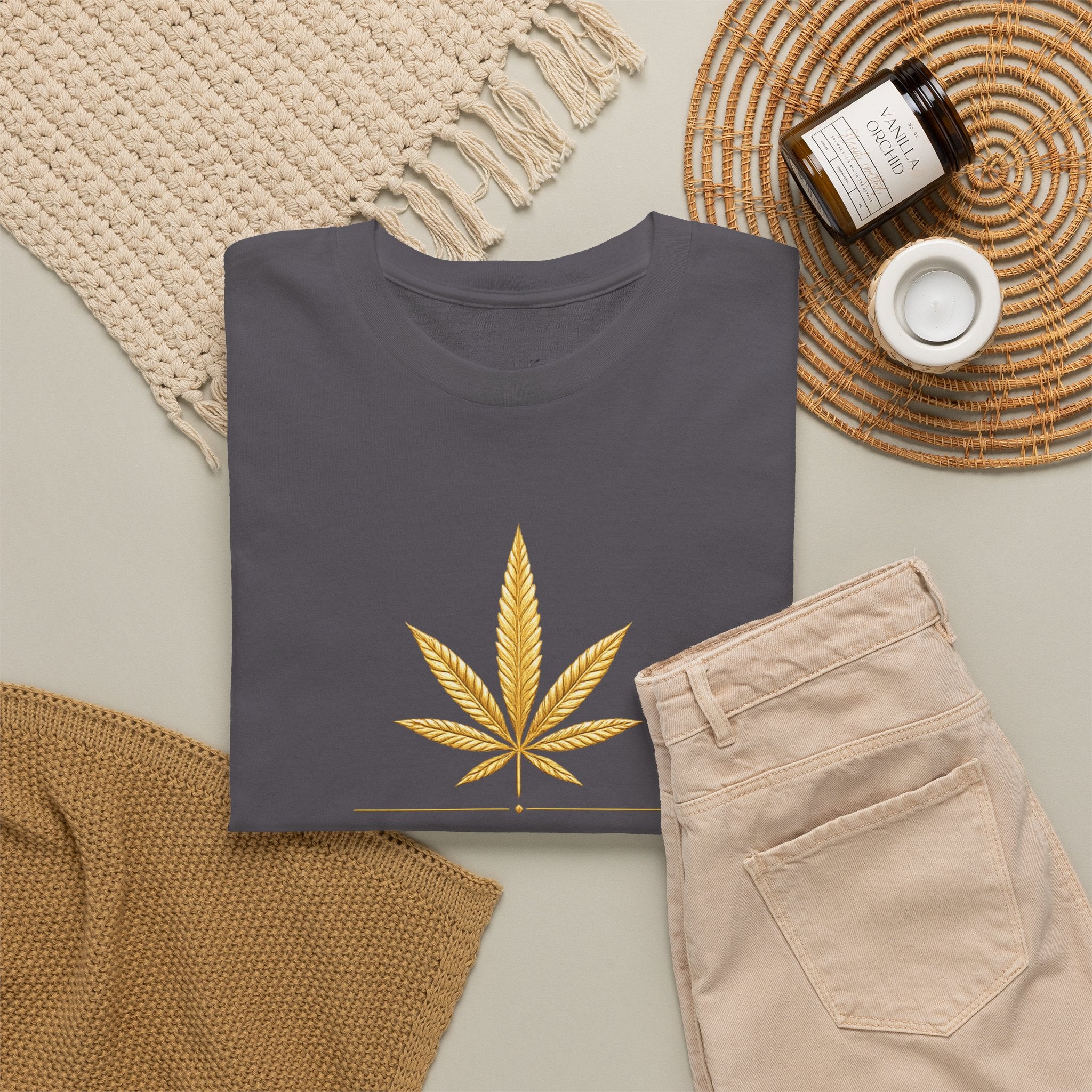 Relax Gold Leaf T-Shirt