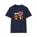 Funny Squirrel T‑Shirt — Cartoon 'Deez Nuts!' Graphic Tee