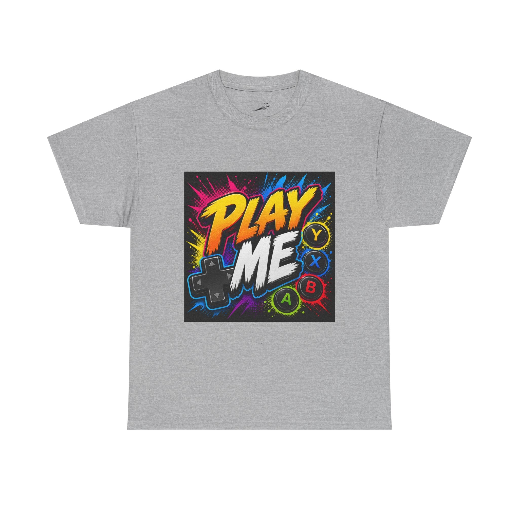 Play Me Gamer T‑Shirt — Retro Controller Graphic Tee