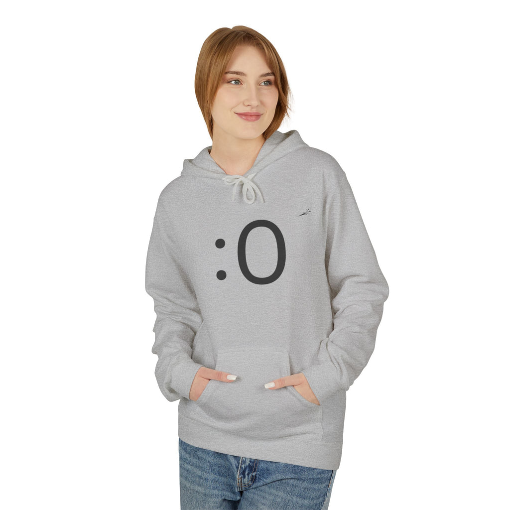 Smiley Face Hoodie – Minimal Emoticon Graphic Pullover
