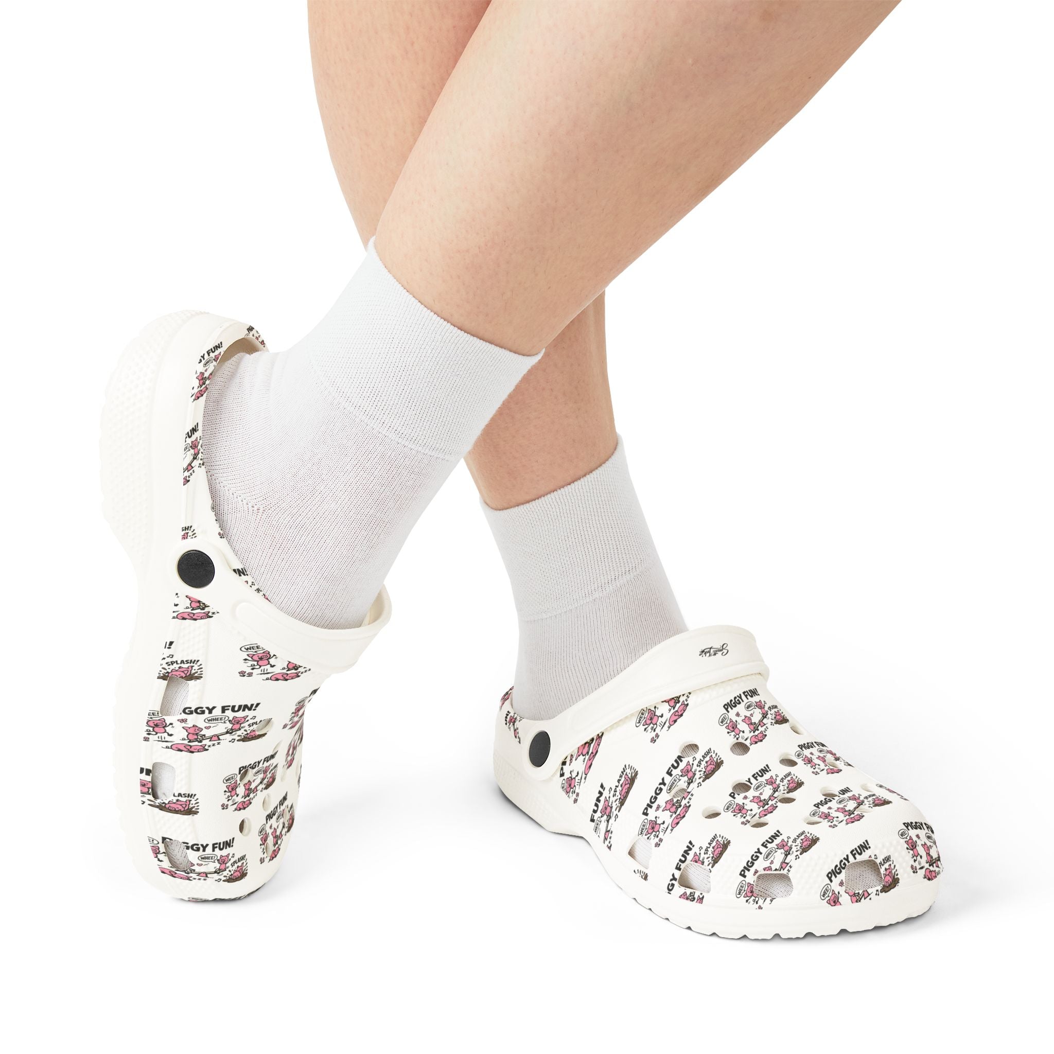 'Little Piggies' EVA Foam Clogs – Lightweight Relax & Casual Slip-On Shoes
