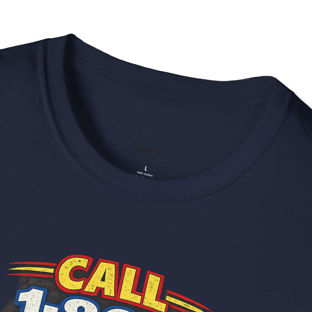 Call 1-800-Fuck-Off Graphic T-Shirt — Funny Novelty Tee for Sarcastic Humor