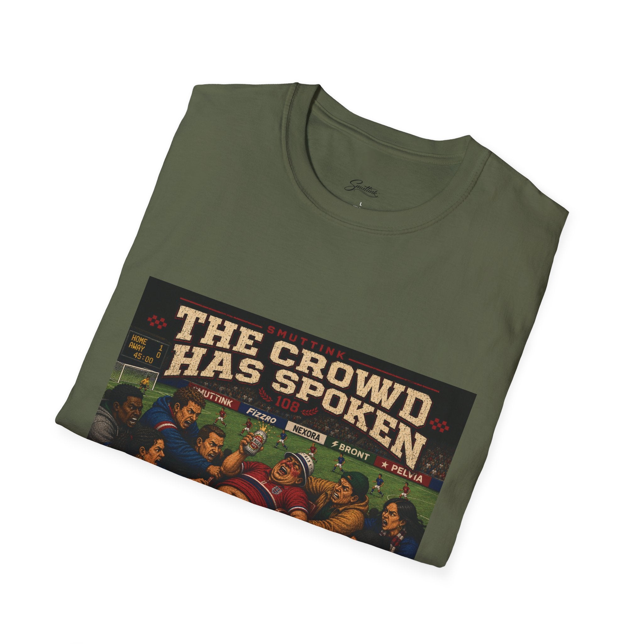 The Crowd Has Spoken T-Shirt — Vintage Soccer Scene Tee