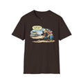 Trucker Rescue T‑Shirt – 'I’ll Drop You Off Next Stop' Vintage Semi Driver Tee