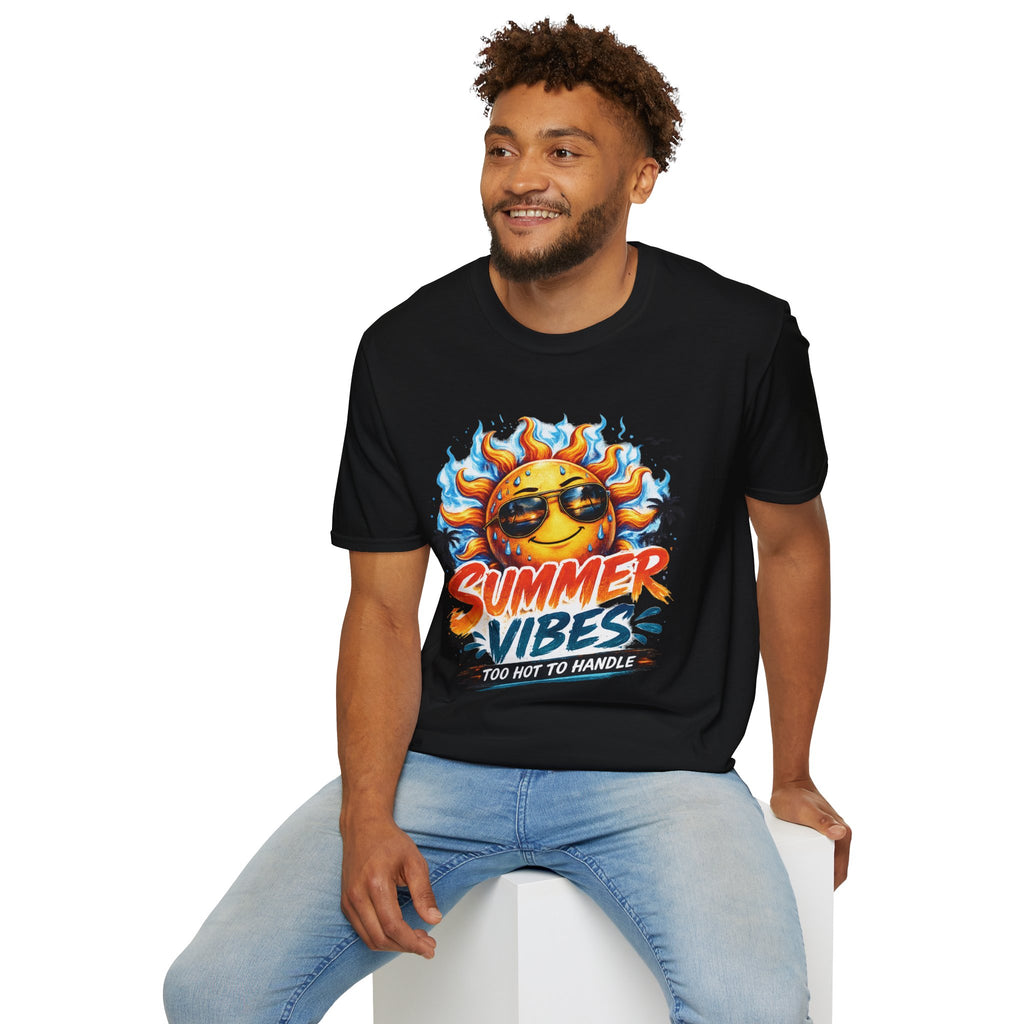 ☀️ Summer Vibes – Too Hot To Handle Tee (Gildan Softstyle® 64000)